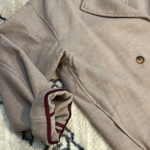 Free People blazer in khaki - Picture 9 of 16